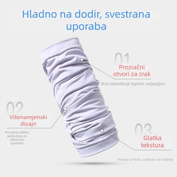 Prilagođena fitness narukvica za zglob, brzosušeći ručnik za znoj, šal za glavu, višenamjenska maska i navlaka za hlađenje koja upija znoj