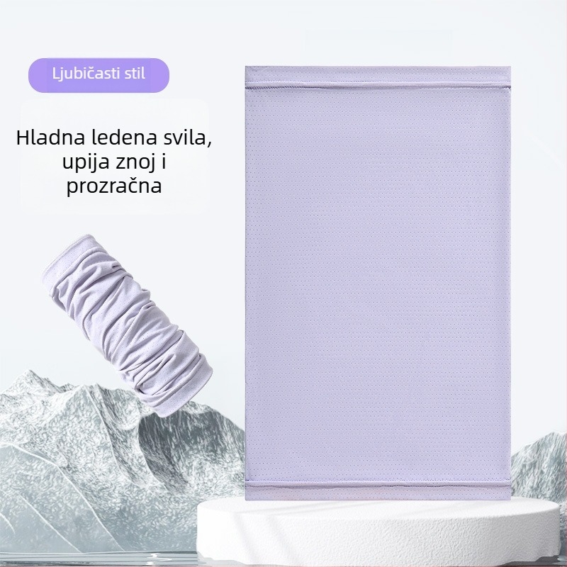 Prilagođena fitness narukvica za zglob, brzosušeći ručnik za znoj, šal za glavu, višenamjenska maska i navlaka za hlađenje koja upija znoj