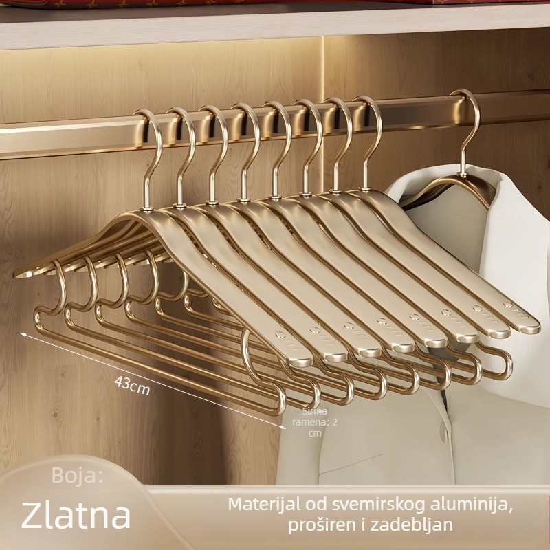 Držač za odjeću od aluminijske legure za kućnu upotrebu, balkonska sušilica, otporna na koroziju