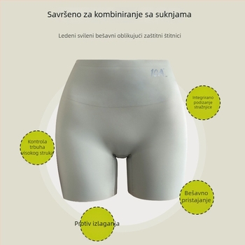10A Bezšivne sigurnosne šortseve za žene – dva u jednom, protiv prozirnosti, tanki ljetni modeli za oblikovanje trbuha i podizanje stražnjice