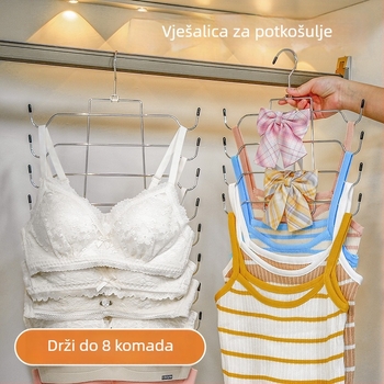 Organizator grudnjaka i donje rublje u garderobi – vješalica za grudnjake, donje rublje, čarape i topove