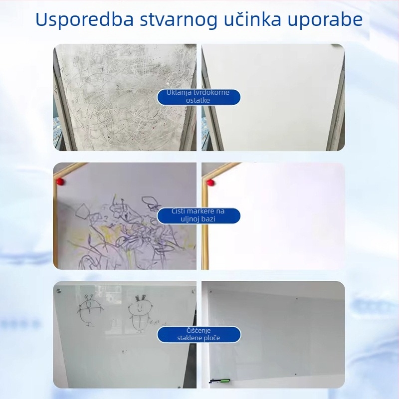 Čistač bijele ploče za uljne markere, uklanjanje mrlja markera, alat za čišćenje u uredu