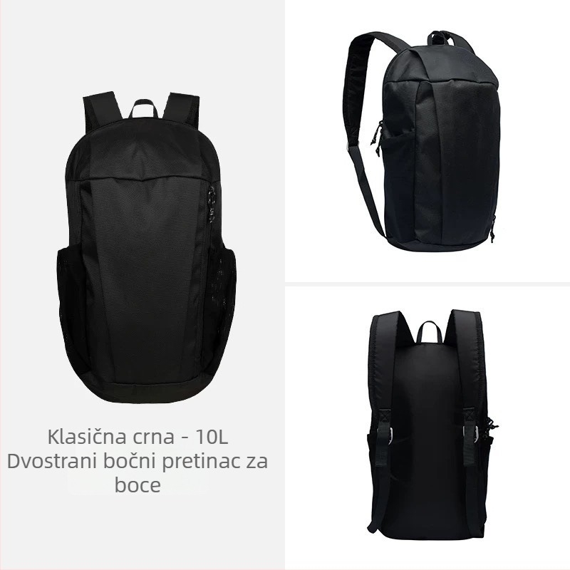 Unisex ruksak 10L za školu i putovanja, kompaktni ruksak za vrtić