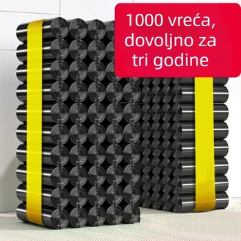 Debljane vreće za otpad, set velikog i srednjeg, kuhinjska pohrana u vest stilu, jednokratne plastične vrećice, povoljno pakiranje