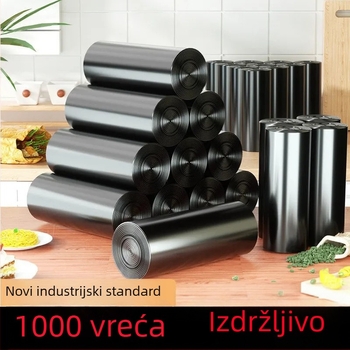Debljane vreće za otpad, set velikog i srednjeg, kuhinjska pohrana u vest stilu, jednokratne plastične vrećice, povoljno pakiranje