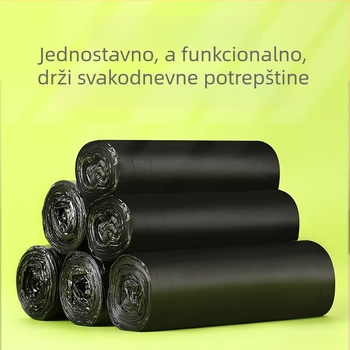 Vreće za otpad u stilu vest za kućnu i uredsku upotrebu, prijenosne, debele i izdržljive, perforirane