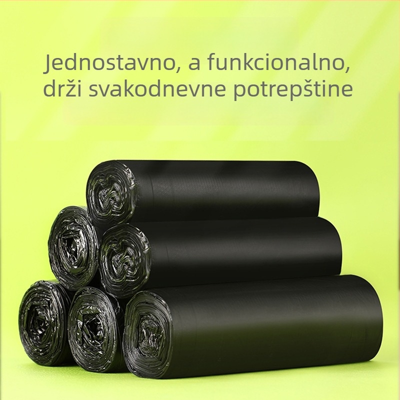 Vreće za otpad u stilu vest za kućnu i uredsku upotrebu, prijenosne, debele i izdržljive, perforirane