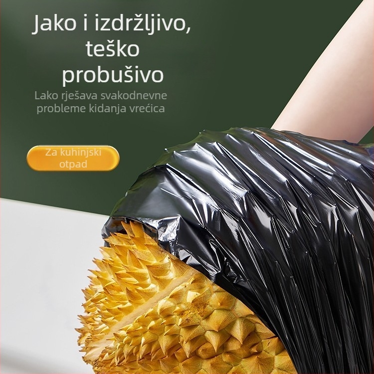 Kuhinjska vrećica za otpad, ručno nošenje, debela, velika veličina, za mokri kuhinjski otpad