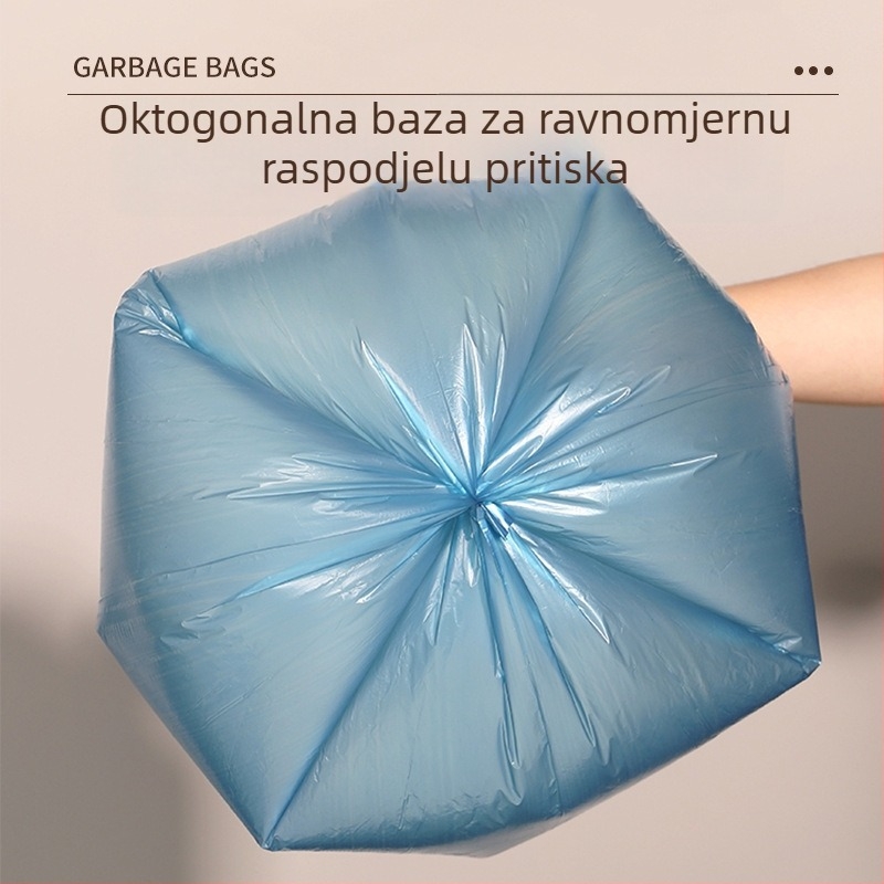 Debele vreće za otpad u kuhinji, stil prsluka, 40×53 cm, otporne na kidanje, veliki kapacitet
