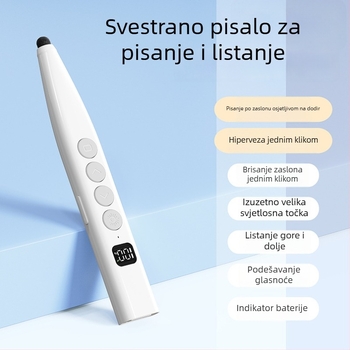 Laser pero za prebacivanje stranica za Seewo bijelu ploču – glatko pisanje, usredotočena preciznost, dugotrajna baterija, infracrveno pisanje