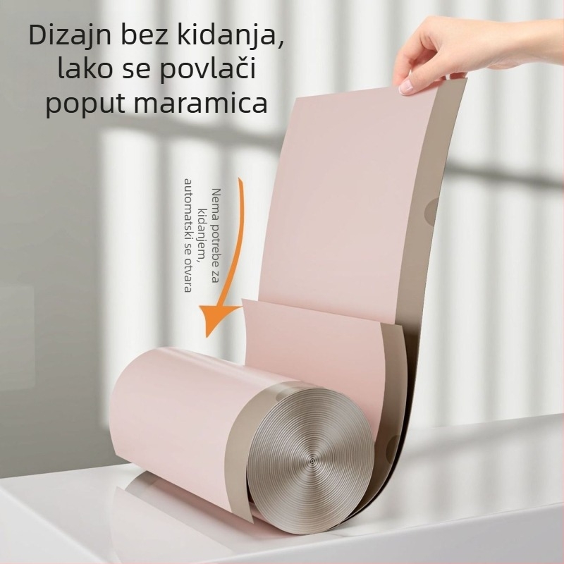 Smeće vrećice s vezicama i ručkama, debeli, otporni na kidanje, za kuhinju, velike veličine, kućna upotreba