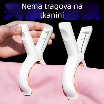 Klipovi otporni na vjetar za sušenje deke, protuklizni klipovi za odjeću, klipovi za sušenje bez tragova, učvršivači plahti
