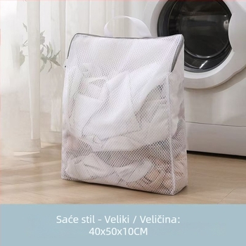 3D vrećica za pranje za kućnu upotrebu – zaštita džempera, donjeg rublja i grudnjaka; vrećica za pranje protiv zapetljavanja i za putovanja