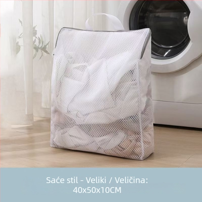 3D vrećica za pranje za kućnu upotrebu – zaštita džempera, donjeg rublja i grudnjaka; vrećica za pranje protiv zapetljavanja i za putovanja