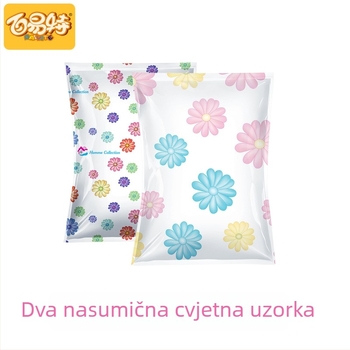 Vakuumska kompresijska vreća, debela, usisnog tipa, bez pumpe, ekstra velika vreća za pohranu deke