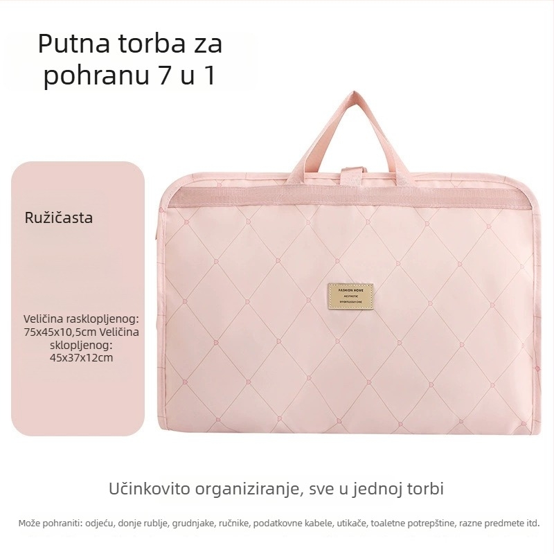 Kompresivna torba za odjeću i deke za putovanja – veliki kapacitet
