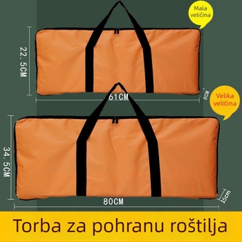 Torba za pohranu grill opreme od Oxford tkanine – višenamjenska torba za opremu za roštilj