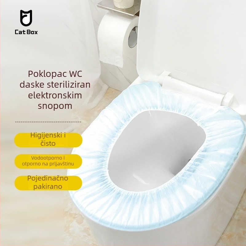 Jednokratna duga podloga za WC, vodootporna, bez ljepila