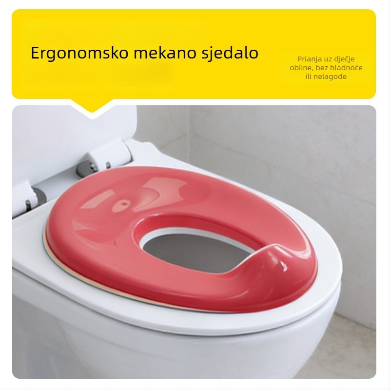 Dječje sjedalo za WC, s lakim uklanjanjem, protuklizna podloga, za uniseks toaletu