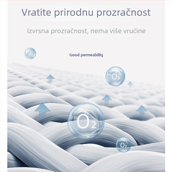 Bijela muška polo majica kratkih rukava za ljeto, tanka Ice Silk pletenina, uzorak s otvorima, uski kroj, poslovno-ležerni stil