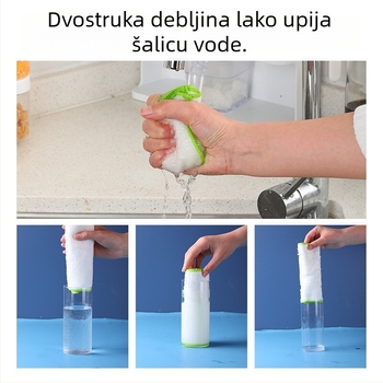 Camellia krpa od bambusovih vlakana za kuhinju, upija vodu i masnoću, jednobojna