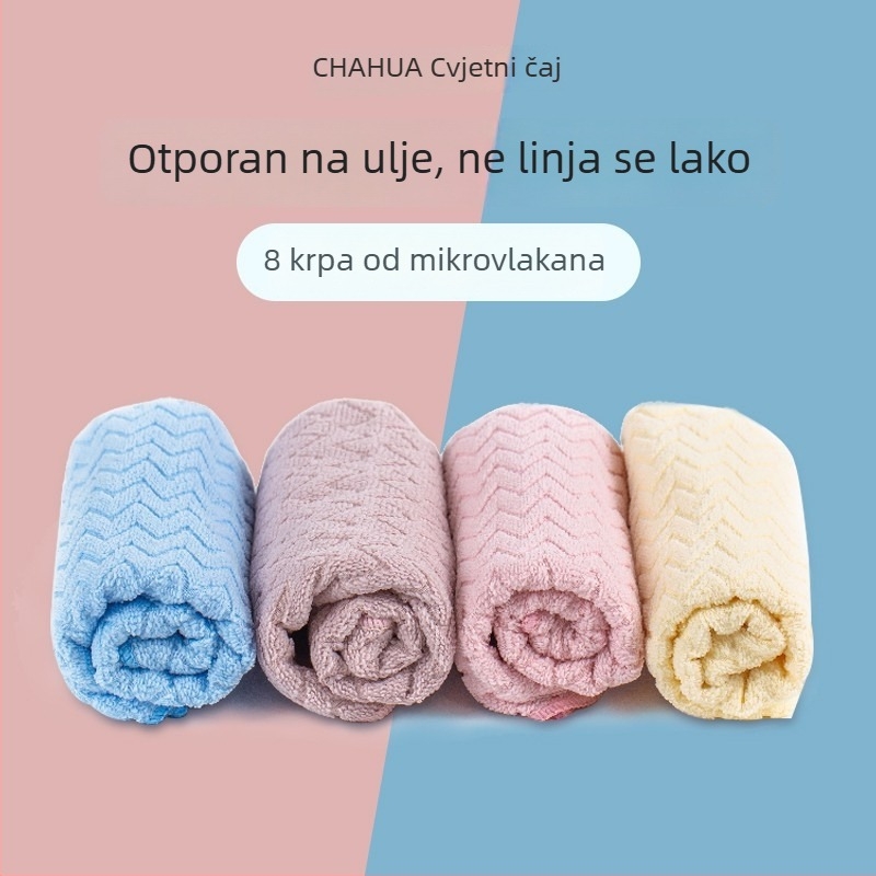 Camellia najlonska krpa za kuhinju, upija vodu, za posuđe i lonce, debela, bez vlakana