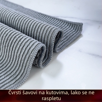 Kuhinjska krpa za čišćenje, upija vlagu, bez dlačica, jednostavna za čišćenje, pogodna za brisanje stolova, štednjaka i pranje posuđa