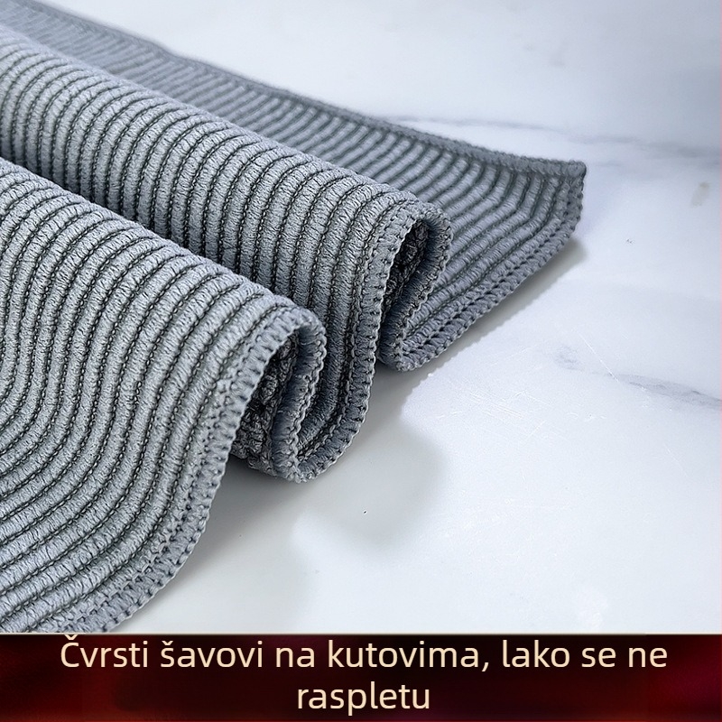 Kuhinjska krpa za čišćenje, upija vlagu, bez dlačica, jednostavna za čišćenje, pogodna za brisanje stolova, štednjaka i pranje posuđa