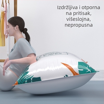 Vakuumske vreće za kompresiju odjeće, vreće za pohranu odjeće, vreće za kapute s perjem