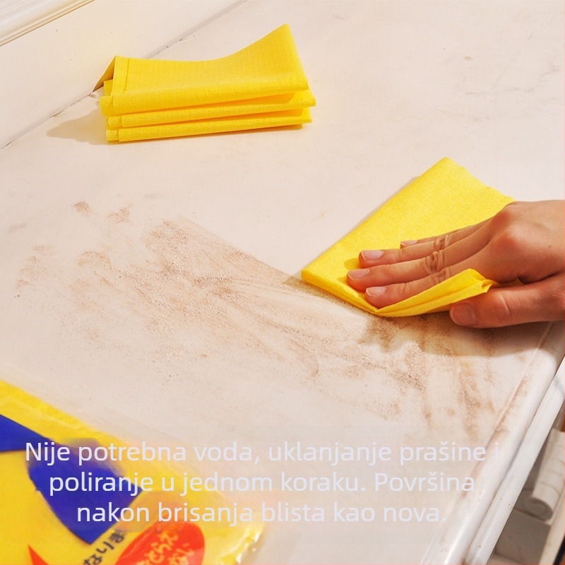 Golden Bird jednokratna krpa za čišćenje namještaja i podova – netkani materijal, otporan na ulja, uklanja mrlje, bez ispiranja