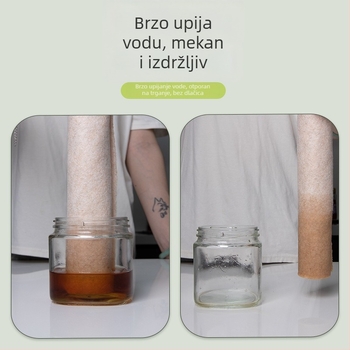 Kuhinjska krpa od loofah – visoka upojnost, otporna na ulje, lako se čisti, jednokratna