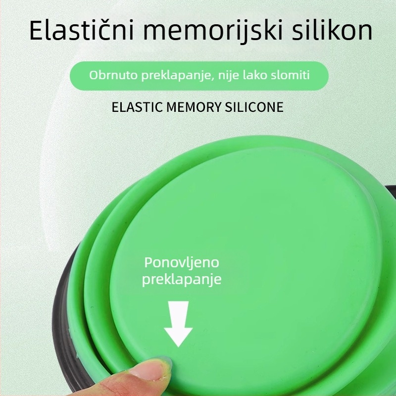 Sklopiva posuda za mamce s magnetskim bazenom za ribolov, kompaktna posuda za miješanje mamaca