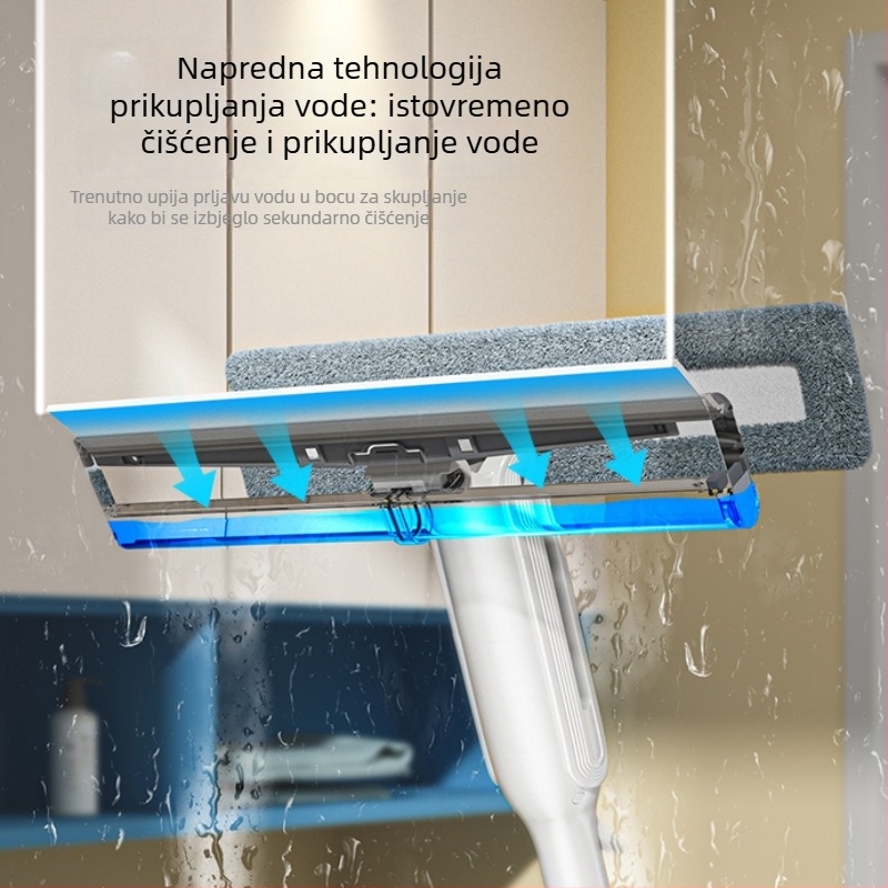 2025 novi model jednostrani čistač stakla za visoke zgrade, kućni alat za čišćenje prozora