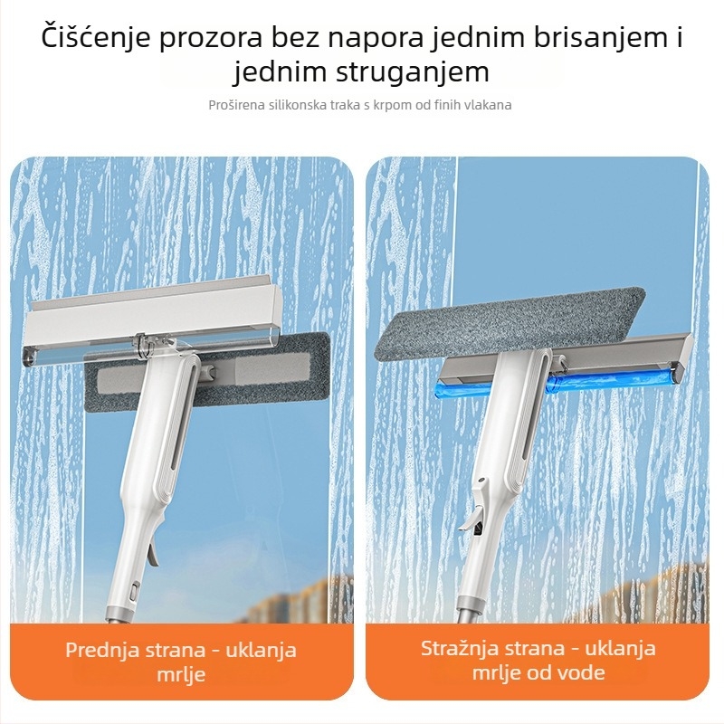 2025 novi model jednostrani čistač stakla za visoke zgrade, kućni alat za čišćenje prozora