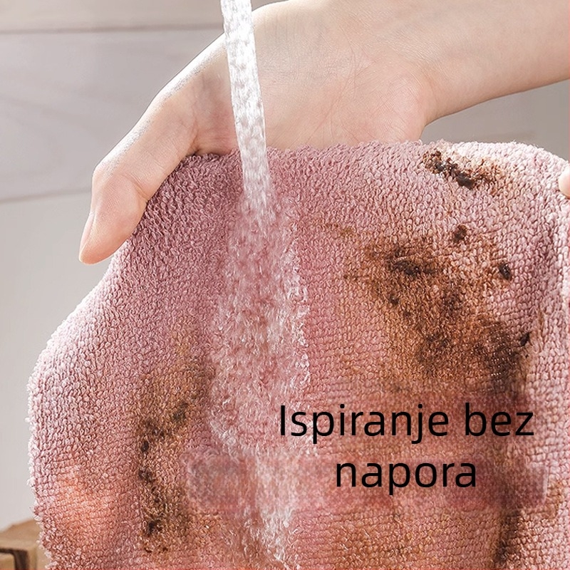 Jednokratna krpa za čišćenje s otpuštanjem, rolna tjedna jednokratna krpa za pranje posuđa, debela krpa za pranje posuđa, višestruka namjena, bez vlakana
