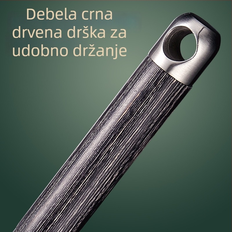 Četka za lonce od 304 nehrđajućeg čelika s dugim držačem