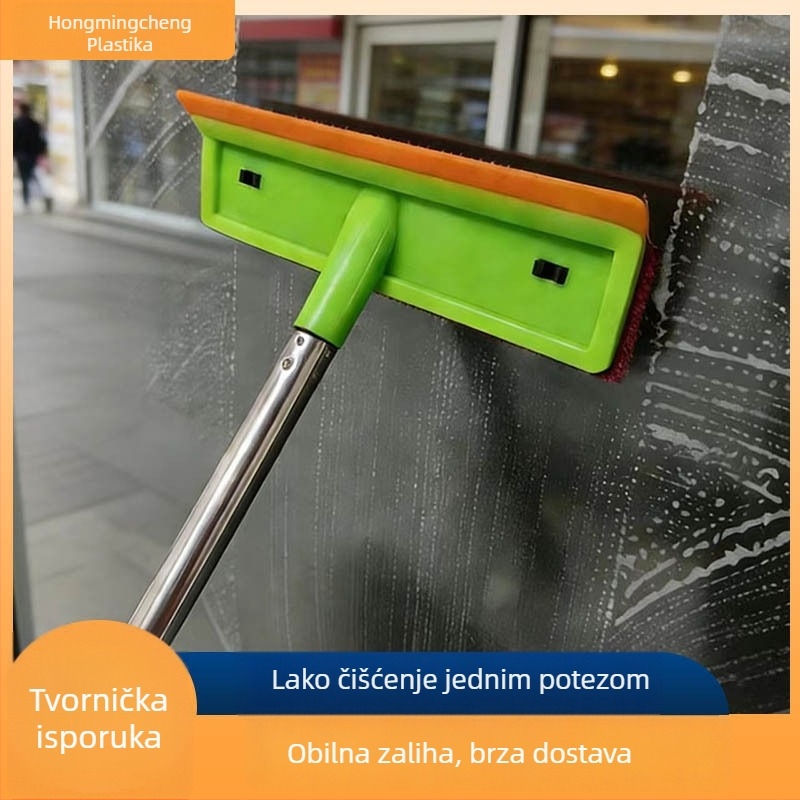 Kućni dvostrani brisač za prozore — set alata za čišćenje stakla visokih zgrada