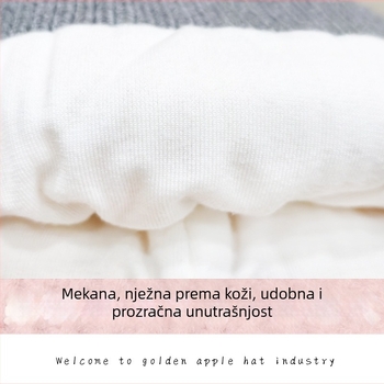 Zimska pletena kapa za bebe s cvjetnim pletenicama, jednobojna kapa s lažnom kosom, zaštita ušiju, za dob djece 6–12 mjeseci i 1–2 godine.