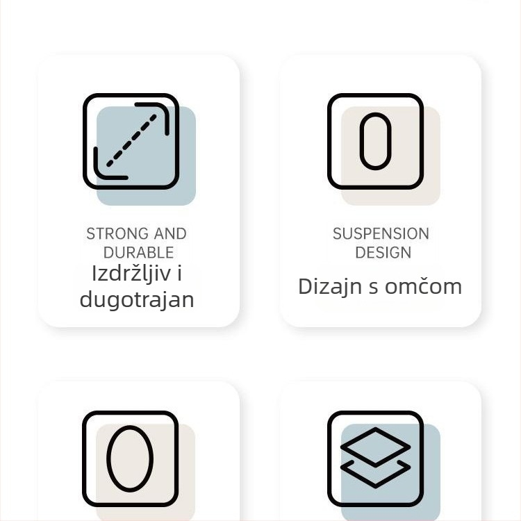 Nehrđajuća čelična kuglica za pranje posuđa s užetom za vješanje