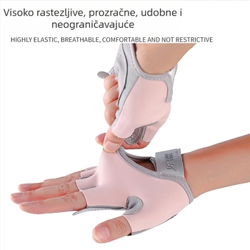 Zimske rukavice za sport s polovicom prsta: protuklizne, apsorbiraju udarce, prozračne i elastične