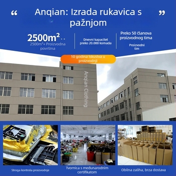 Zimske rukavice za sport s polovicom prsta: protuklizne, apsorbiraju udarce, prozračne i elastične