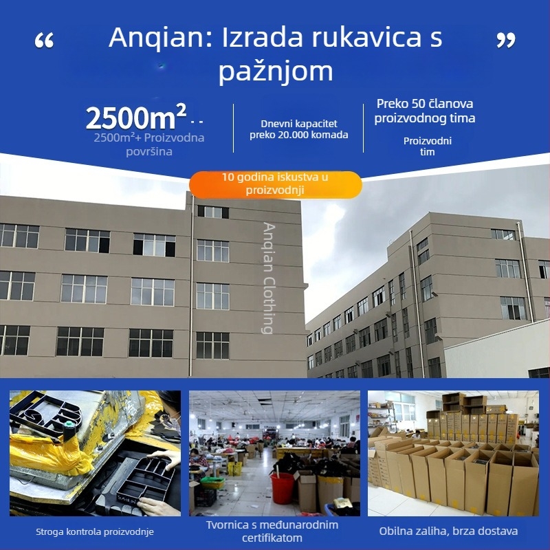 Zimske rukavice za sport s polovicom prsta: protuklizne, apsorbiraju udarce, prozračne i elastične