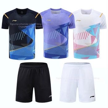 23 Li natjecna trenirka za stolni tenis i badminton, prozračna i brzo se suši, unisex