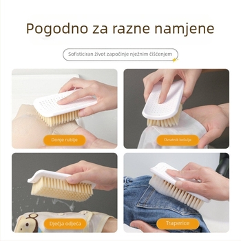 Kućna četka za čišćenje s mekanim plastičnim čekinjama za pranje rublja i cipela