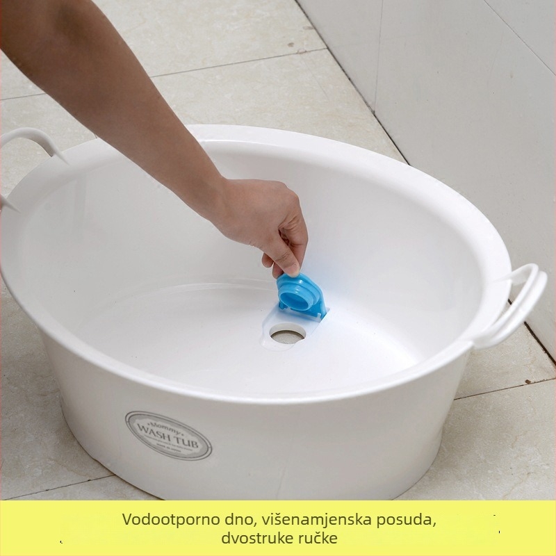 INOMATA plastični umivaonik za lice, bebu, pranje rublja te voće i povrće