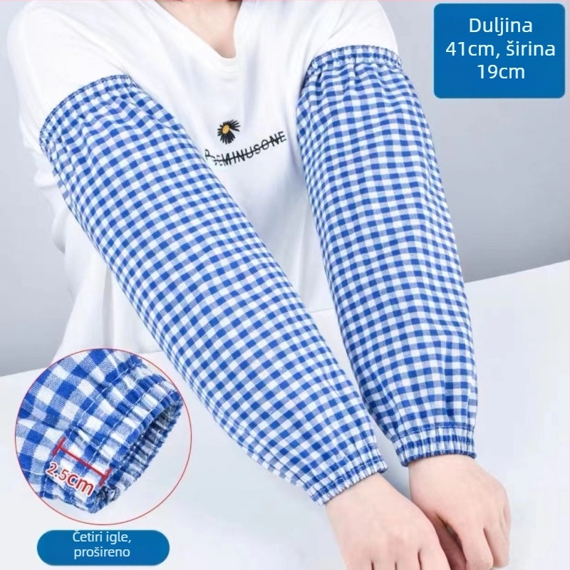 Rukavne zaštitne rukave od 100% pamuka - unisex, duge ljetne zaštitne rukave, otporne na ulje