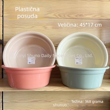 601 Šareni plastični bazen za kućno pranje rublja i pranje lica