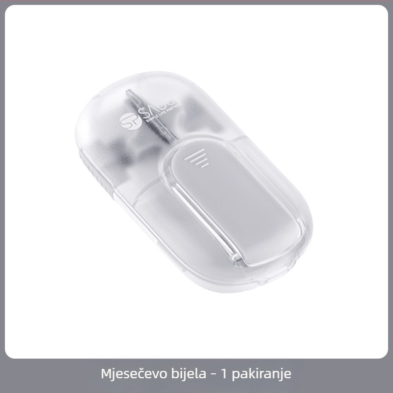 Magnetski rezač tableta i organizator, prijenosni spremnik za lijekove i kutija za pohranu