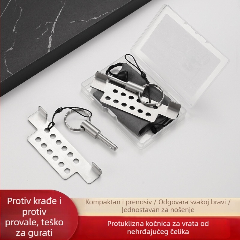 Prenosiva zaustavljač vrata za hotele, sigurnost žena, dverni jammer protiv napada, kućna zaštita od krađe, zaustavljač vrata za samostalan život