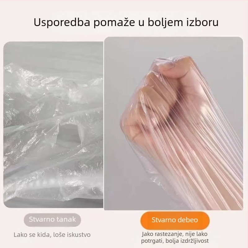 Navlaka za krevete i kauč s elastičnom trakom, potpuno prekrivanje, jednokratna